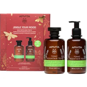 Apivita MOUNTAIN TEA GEL DE BAÑO CON TÉ DE MONTAÑA LOTE 2 pz pas cher