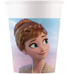 Comparateur de prix : Procos 8 Gobelets En Carton La Reine Des Neiges 200 Ml