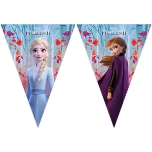 Gabbiano Frozen II ligne du drapeau 230 cm bleu/violet