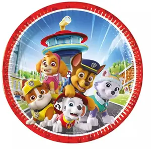 Comparateur de prix : Zie verpakking Lot de 8 assiettes carton 23 cm - Pat'patrouille Rescue Heroes