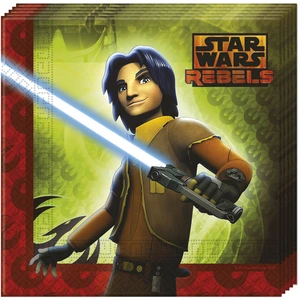 Comparateur de prix : RueDeLaFete Serviettes Star Wars Rebels™ x20