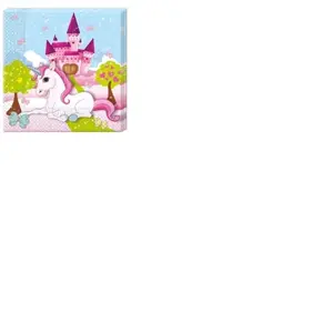 Serviettes en papier Licorne x20 Procos pas cher