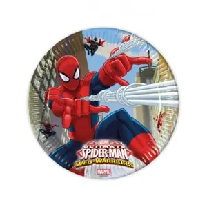 Procos Assiettes Spiderman (x8) pas cher