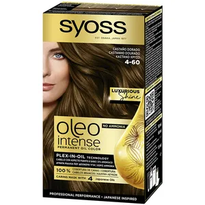 Syoss Teinture sans ammoniaque Oleo Intense #4-60-marron doré pas cher