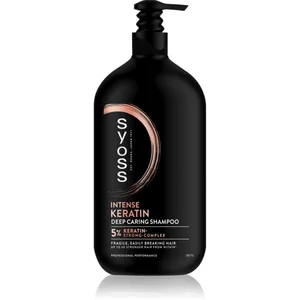 Comparateur de prix : Syoss Intense Keratin shampoing à la kératine anti-cheveux cassants 750 ml
