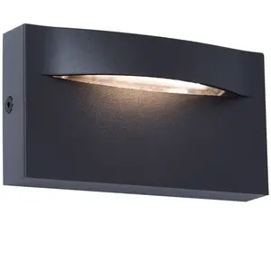 Viokef Applique d'extérieur LED Vita, gris foncé, 13,7 x 7,5 cmVendu parluminaire