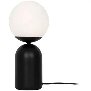 Viokef Lampe de table Erietta, noir pas cher