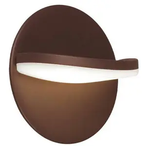 Viokef Applique d'extérieur LED Letty, marron, Ø 18 cm, métal, IP65