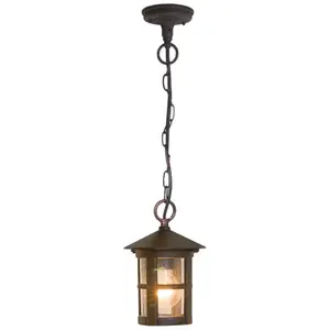 Viokef Suspension d’extérieur Skiathos IP54 brunVendu parluminaire