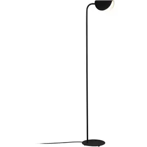 Viokef Lampadaire Ada, noir pas cher