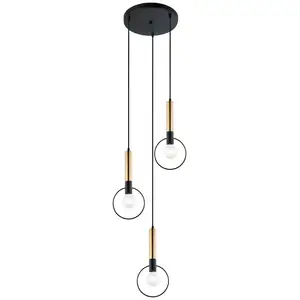 Viokef Suspension Star, à 3 lampes pas cher