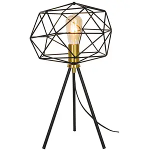 Viokef Lampe à poser Komodo en acier pas cher