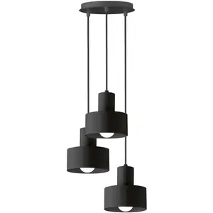 Viokef Suspension Norton, à trois lampes pas cher