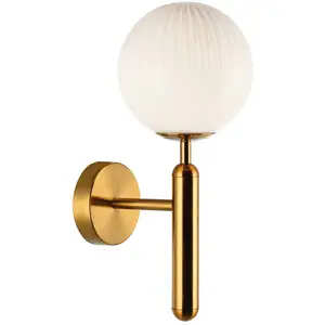 Viokef Applique murale Jolin avec boule de verre pas cher