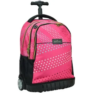 Sac à dos à roulettes - HALLMARK - DOTS - 48 CM - Rose - Trolley Haut de GammeVendu parcdiscount