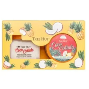 TREE HUT Coco Colada Sugar Scrub & Whipped Body Butter Coffret soin corps 1 art. pas cher