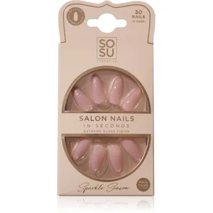 SOSU Cosmetics Salon Nails Faux ongles teinte Sparkle Season 30 pcs