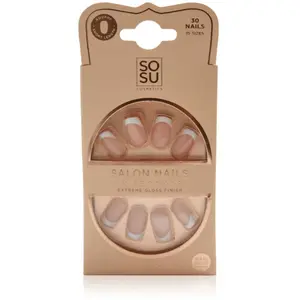 SOSU Cosmetics Salon Nails French Mani Faux ongles teinte French Mani ... pas cher