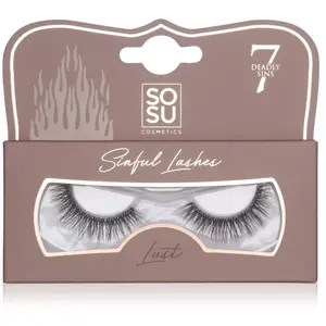 SOSU Cosmetics 7 Deadly Sins Lashes faux-cils Lashes Lust 1 pcs pas cher