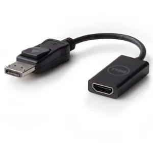 Comparateur de prix : DELL DANAUBC087 câble vidéo et adaptateur 0,2 m DisplayPort HDMI Noir