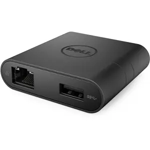 Comparateur de prix : DELL DA200 Noir USB Type-C