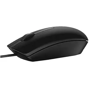 Comparateur de prix : DELL MS116 souris Ambidextre USB Type-A Optique 1000 DPI Noire