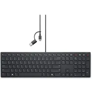 Comparateur de prix : DELL KB525C clavier Bureau USB AZERTY Français Noir