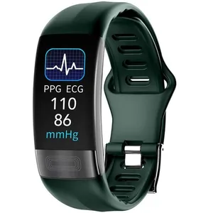 Wirlsweal P11 plus Montre Connectée étanche 0,96" 130 mAh USB ECG + PP... pas cher
