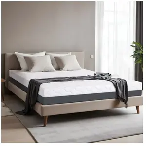 TANHK Matelas à mémoire haute densité 160x195 - 20cm - Housse amovible pas cher