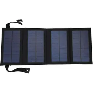 Chargeur De Panneau Solaire Pliable Portable - Léger 10 W - BatterieVendu parmanomano