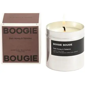Boogie Bougie - Bougie Dark Honey & Tobacco Non teinté 250 g pas cher
