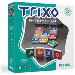 Comparateur de prix : Asmodee FlexiQ Trixo Jeu de Carreaux Familial à partir de 7 Ans 2 à 4 Joueurs 15 Minutes de Temps de Jeu ou Plus