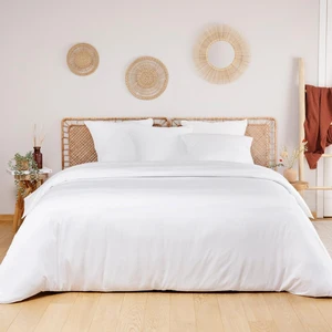 BAMBAW Housse de Couette en Bambou - Blanc pas cher