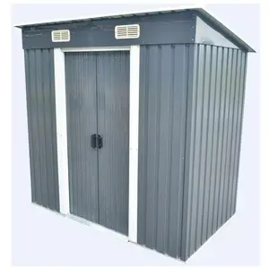 Bc-elec - 5662-0503 Abri de jardin métallique 121 x 194 x 181cm pas cher