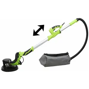 Comparateur de prix : VARAN Ponceuse à bras girafe téléscopique pour plâtre et plaque de plâ...