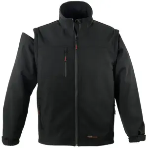 Comparateur de prix : Coverguard - Veste Softshell yang 2 en 1 noir tl 5YANDL