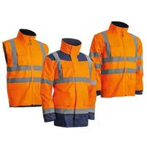 Comparateur de prix : Coverguard Veste KANATA PU HI-VIZ 3M orange fluo/marine TXL - - 7KANOXL