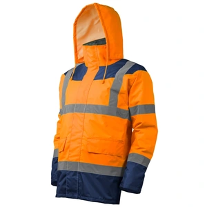 Comparateur de prix : Coverguard Parka de travail d'hiver haute visibilité keta - Orange FLuo 3XL - 60/62