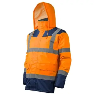 Comparateur de prix : Coverguard Parka de travail d'hiver haute visibilité keta - Orange FLuo m - 44/46
