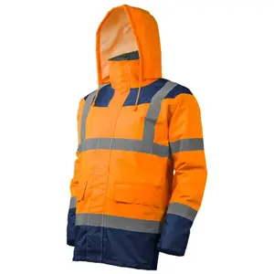 Comparateur de prix : Parka matelassée Keta à haute visibilité orange/marine T S COVERGUARD 7KETOS S