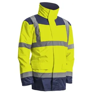 Comparateur de prix : COVERGUARD EURO PROTECTION Parka 4 en 1 kanata parka 4 en 1 kanata jaune/marine ts polyester, polaire 200 - 300 g entre 4 et 6 s parka 1 pièce(s) jaune / bleu marine - coverguar