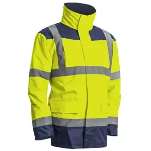 Comparateur de prix : COVERGUARD EURO PROTECTION Veste KANATA PU HI-VIZ 3M jaune fluo/marine T2XL - - 7KANYXXL