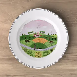 Comparateur de prix : VILLEROY & BOCH DESIGN NAIF ASSIETTE PLATE CHASSEUR 27 CM