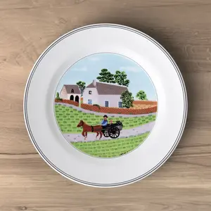 Comparateur de prix : Villeroy & Boch Assiette Plate, Vert, Assiette Plate 27 cm