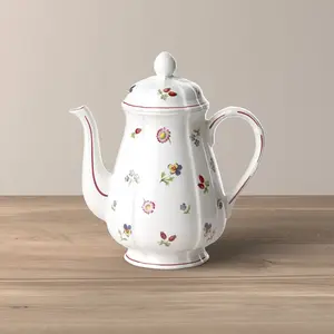 VILLEROY & BOCH PETITE FLEUR THEIERE/CAFETIERE 6 PERSONNES 1,25 L pas cher