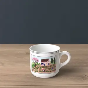 Comparateur de prix : Villeroy & Boch 10-2337-1300 Tasse à Café Porcelaine Rouge 32 x 21,5 x 9,5 cm 1 Tasse