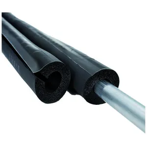 NMC - Gaine isolante fendue à recouvrement adhésif - ep 13mm - Long 2ml Ø15 pas cher
