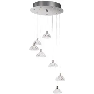 Massive Suspension En Verre KANSA pas cher