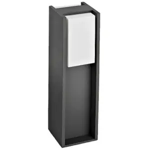 Comparateur de prix : Lampadaire borne d extérieur Philips Ecomoods Bridge E27 Anthracite