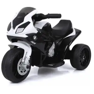 Bmw S1000 rr - Moto Électrique Enfant - 1 à 3 ans - Batterie 6V - Noir pas cher